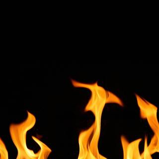 Flames iPhone wallpaper