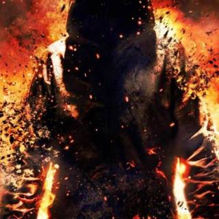 Flames iPhone wallpaper