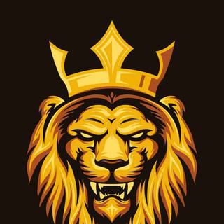 Cool lion iPhone wallpaper