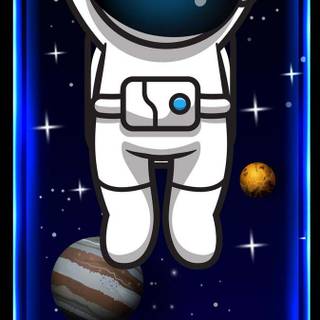 iPhone 14 space wallpaper