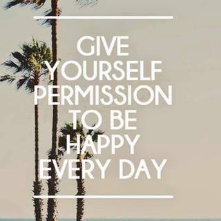 Positive iPhone wallpaper