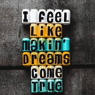 Positive iPhone wallpaper