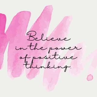 Positive iPhone wallpaper