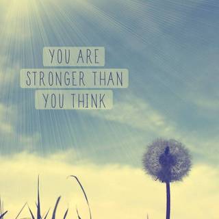 Positive iPhone wallpaper