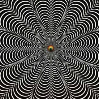 Optical illusion iPhone wallpaper