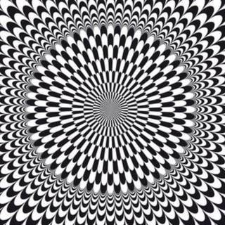 Optical illusion iPhone wallpaper