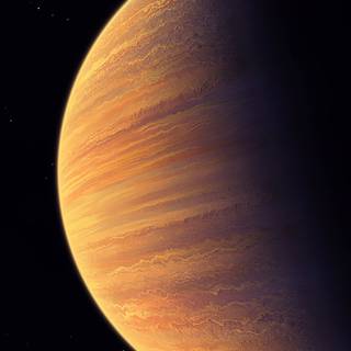 iPhone black planet wallpaper