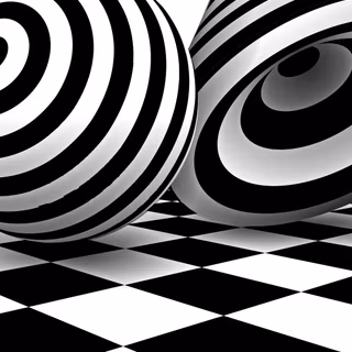 Optical illusion iPhone wallpaper