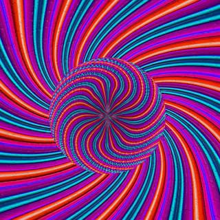 Optical illusion iPhone wallpaper