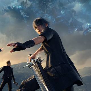 Final Fantasy XV phone wallpaper