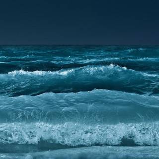 iPhone night beach wallpaper