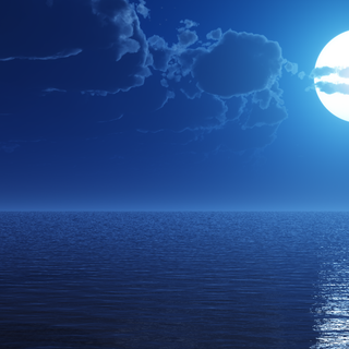 iPhone night beach wallpaper