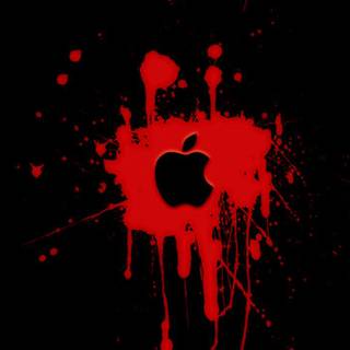 Red and black aesthetic desktop wallpaper