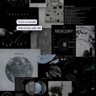 iPhone black planet wallpaper