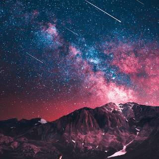 iPhone night beach wallpaper