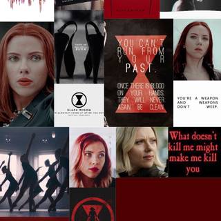 Black Widow quotes wallpaper