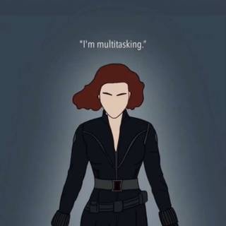 Black Widow quotes wallpaper