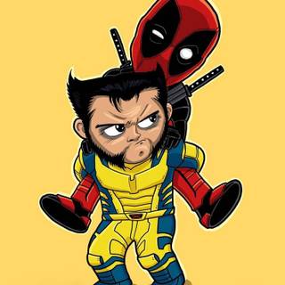 Deadpool x Wolverine wallpaper