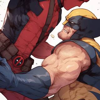 Deadpool x Wolverine wallpaper