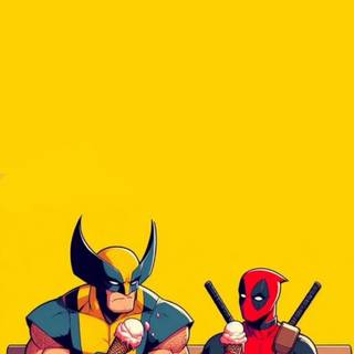 Deadpool x Wolverine wallpaper