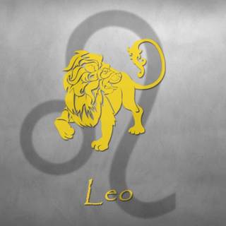 Leo logo wallpaper