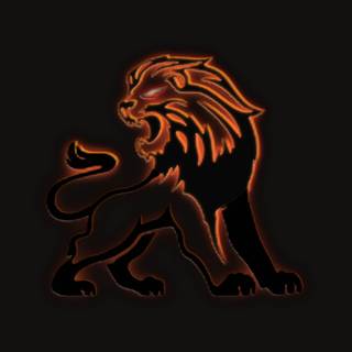 Leo logo wallpaper