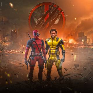 Deadpool x Wolverine wallpaper