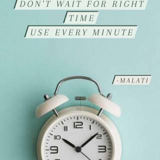 Value of time wallpaper