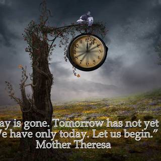 Value of time wallpaper