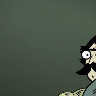 Cartoon desktop wallpaper