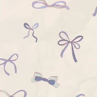 Blue coquette wallpaper