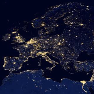 Europe night wallpaper