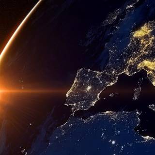 Europe night wallpaper