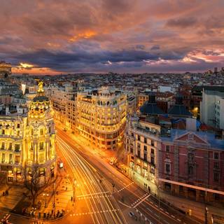 Europe night wallpaper