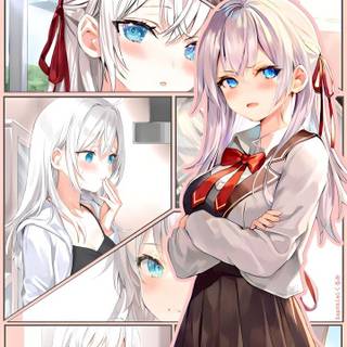 Alya Sometimes Hides Her Feelings In Russian wallpaper