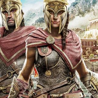 Assassin's Creed Odyssey phone HD wallpaper