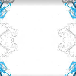 White black and blue wallpaper