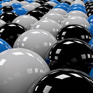 White black and blue wallpaper