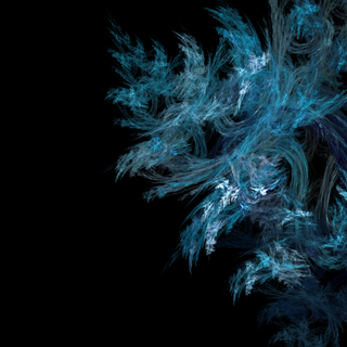 White black and blue wallpaper