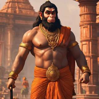 Hanuman bodybuilders wallpaper