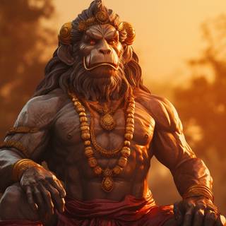 Hanuman bodybuilders wallpaper