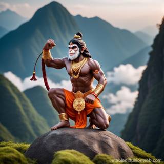 Hanuman bodybuilders wallpaper
