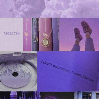 Harry Potter aesthetic purple wallpaper