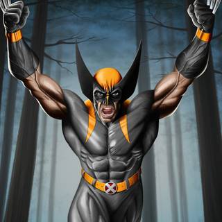 Wolverine 8k wallpaper