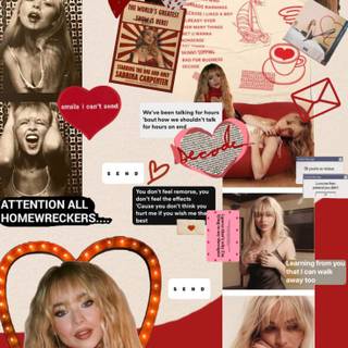 Sabrina Carpenter Nonsense wallpaper