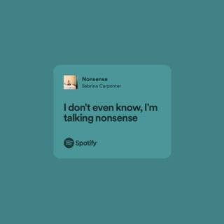 Sabrina Carpenter Nonsense wallpaper