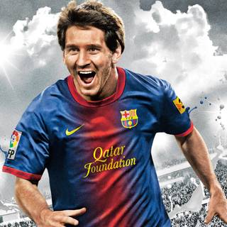 Messi PS3 wallpaper