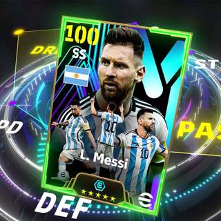 PS5 Messi wallpaper