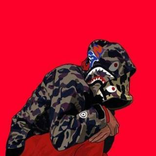 Bape suit wallpaper