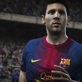 Messi PS3 wallpaper